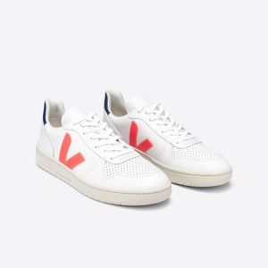 Orange and navy Vejas